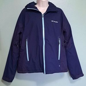 Columbia Omni-Heat Dry XL blue purple Sportswear Jacket.